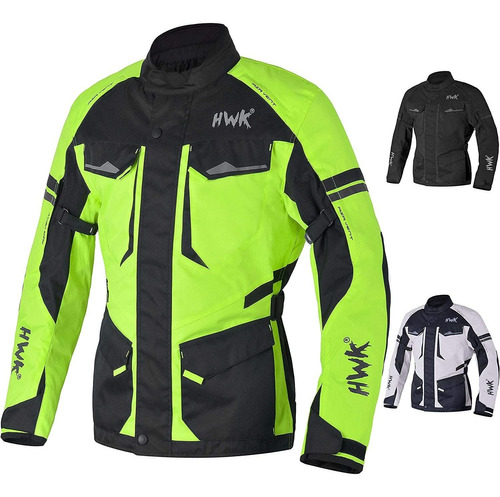 Chaqueta Motocicleta Hwk, Impermeable Para Hombres