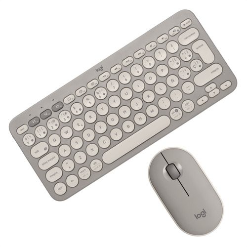 Logitech, Combo Sin Cables: Teclado K380 + Mouse Pebble M350