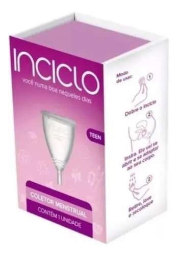 Coletor Menstrual Teen Inciclo 