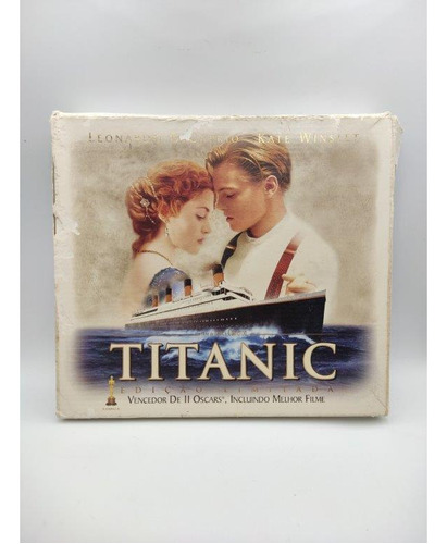 Box Titanic - Edição Limitada Com Duas Fitas Vhs Originais