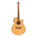 Guitarra Electroacustica Bamboo Ga-40-spruce-q Gloss Msi