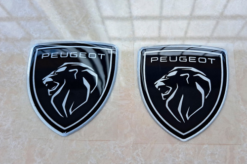 Logo Peugeot En Resina Flexible 7 Cm Designpro Foto 7