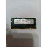 Memoria Ram 1 Gb 200 Pin Sodimm 128mx64 Ddr Crucial