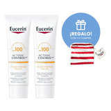 Combo X 2 Eucerin Sun Fps 100 Actinic Control Fluido 80 Ml