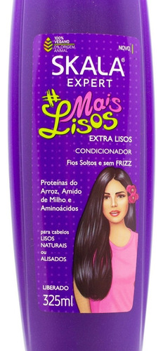 Skala Mais Lisos Shampoo Acondicionador - mL a $154