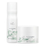 Kit Wella Nutricurls Cachos Sh 250ml + Masc 150ml