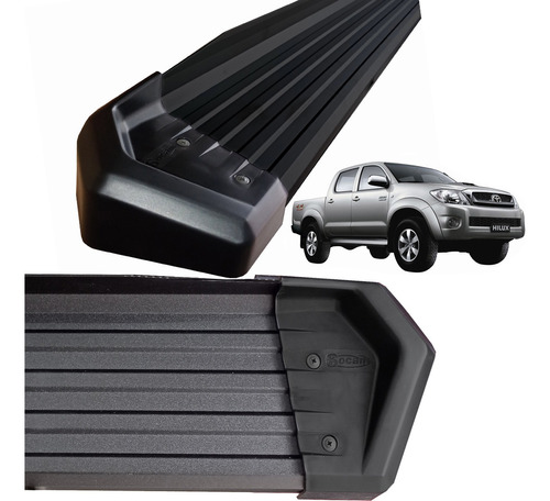 Estribos Aluminio Toyota Hilux(cd) 05´ A 15´ + Envío Gratis 