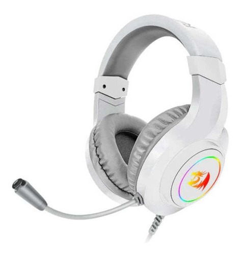 Headset Gamer Redragon Mento White - H270-w