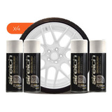 Kit Stretch X4 Pintura Blanco Moto Chica Vinilo Removible 