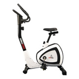 Bicicleta Tradicional A8000 Magnética World Fitness Color Gris Plata