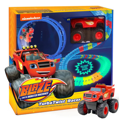 Pista Juguete Blaze Y Los Monster Machines De 117 Piezas Multicolor