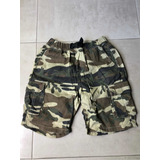 Bermudas Cargo Camuflada Zara Kids Talle 10 Como Nueva!