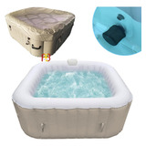 Hidromasaje Inflable Jacuzzi Spa Masaje 600lts Gloa