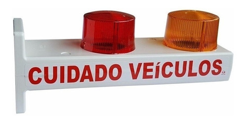 Sinalizador Cuidado Veiculo Sinaleira Luminoso Led - Garagem