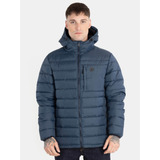 Parka Puffa Kappa Azul Marino Hombre Volcom