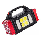 Lampara Literna Led Solar Recargable 8 Hrs De Uso Emergencia