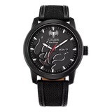 Citizen Bm8477-04w Venom Marvel Black ............. Dcmstore Color De La Correa Negro Color Del Bisel Negro Color Del Fondo Negro