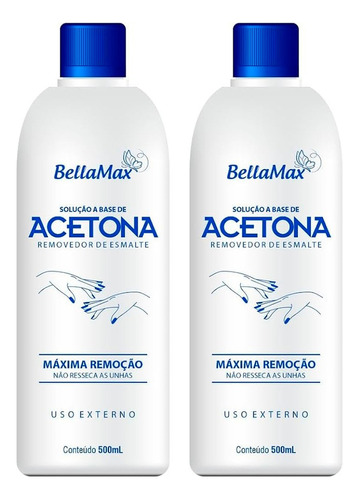 Solvente De Polimetos Acetona Premium Para Manicure Geral 1l