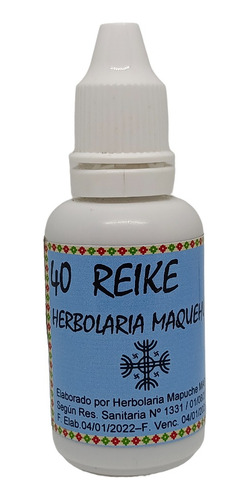 Reike (n°40) Gotas Mapuches Herbolaria Maquehuelawen.