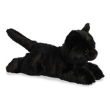 Peluches Aurora Mini Flopsie Gatito Negro Gato Suerte Black