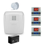 Kit Alarme De Temperatura C/ Discador + 3 Termostato
