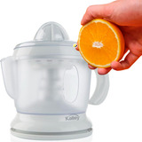 Exprimidor Extractor De Naranja 1 Litro Kalley Blanco