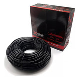 Cable Red Utp Rj45 Cat6  Negro Tramo 50 Metros