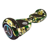 Hoverboard Skate Elétrico Verde Com Led Bluetooth E Bolsa 