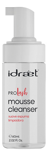 Idraet Mousse Cleanser Pro Lash Suave Espuma Limpiadora 60ml