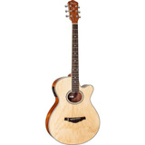 Violão Elétrico Mini Jumbo Hofma Hmf249 Nt Fosco Hmf-249