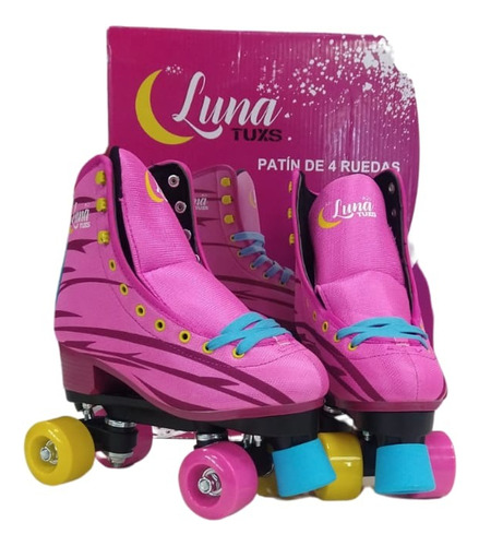 Patin De 4 Ruedas Luna Tuxs