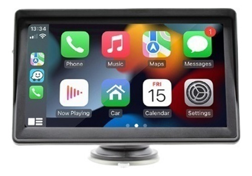 Carplay Portátil Estéreo Sem Fio Para Carro De 7 Polegadas