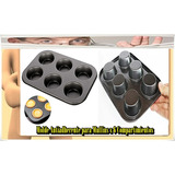 Molde Antiadherente P/ Muffins-cupcakes X 6 Compartimientos