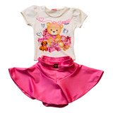 Conjunto Infantil Manga Curta Moda Kids - Ursinho