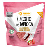 Biscoito De Tapioca C/ Morango 60g