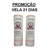 Vela De 21 Dias Branca 100% Parafina - Zp7