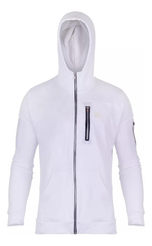 Campera Hombre Farenheite Miralla Blanca