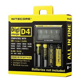 Cargador Smart Nitecore D4 Digital Lcd X4 16 Tipos Baterias