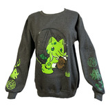 Sudadera Pullover Cathulhu Cthulhu Michiverso Gatitos Kawaii