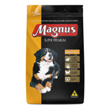 Ração Magnus Super Premium P/cães Adultos 15kg  Frango/arroz