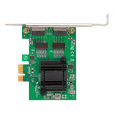 Adaptador De Placa Ethernet Pcie 10/100/1000mbps De Rede De