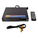 Reproductor Dvd Mp4 Multiformato Micro Sd Rca Control Remoto