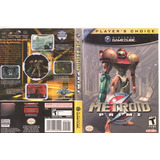 Metroid Prime Game Cube Solo Portada Original De Repuesto