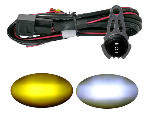 Arnés De Cableado De Luz De Doble Color Para Motocicleta, Ca