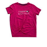 Blusa Tommy Hilfiger Rosa Fiusha 