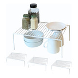 Organizador Estantes Cocina Set 4 Grandes Encimera Despensa