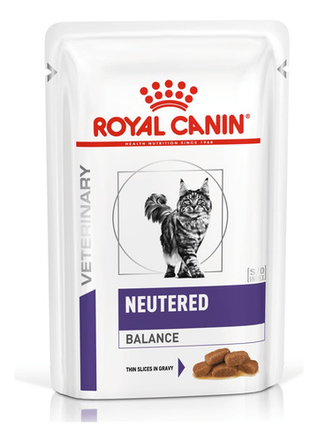 Pouch Royal Canin Neutered Balance Para Gato 85 Gr