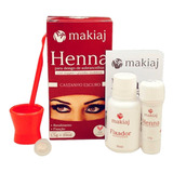 Kit 10 Henna Sobrancelha Design Makiaj Alta Fixação Atacado