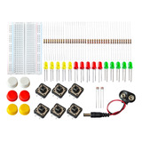 Mini Kit Electrónica Básica Para Arduino Y Raspberry Pi