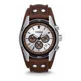 Reloj Hombre Fossil Ch 2565  Cuero 100% Original Cronografo